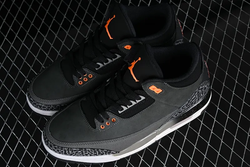 All categories Air Jordan Jordan series basketball shoes Air Jordan 3 Air Jordan 3 Retro "Fear" AJ3 Joe 3 fear dark gray CT8532-080